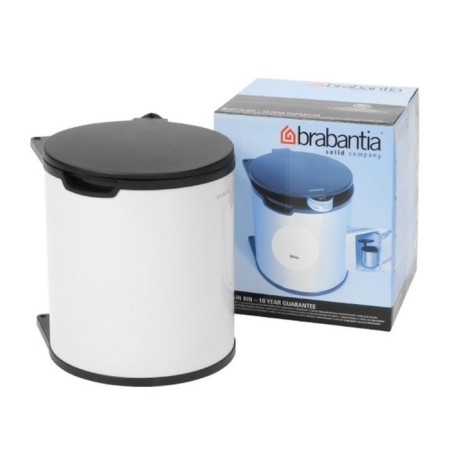 Brabantia garbage bucket, built -in, white color, 15 liters-3