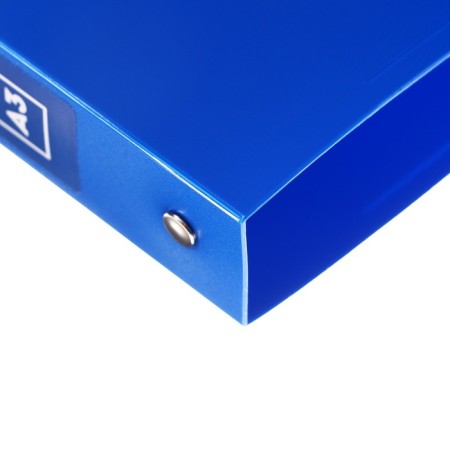 Folder on 4 rings A3, Calligrata "Standard" 27mm, 800 μm, horizontal, blue-2
