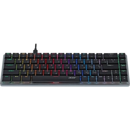 Acer OKW302 Keyboard Silver USB for Gamer LED (ZL.KBDCC.01C)-5
