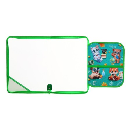 Labor folder A4, 325 x 230 x 25 mm, lightning around, folding bar, plastic, PTR-1 "animals", with a full of 10 items-11