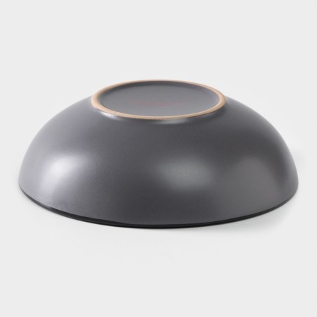MIK Ceramic DOLAS "Vanilla", 700 ml, d = 18 cm, color gray color-2