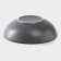 MIK Ceramic DOLAS "Vanilla", 700 ml, d = 18 cm, color gray color