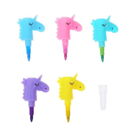 Voskovaya “Unicorn” pencil 5 colors-2