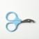 Coger scissors with rubberized handles, a hole of 6 mm, blue