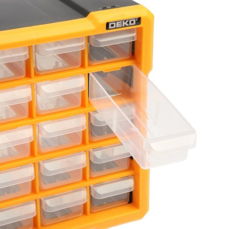 Storage system DEKO DKTB14, 40 drawers 52 x 38 x 135 mm, 500 x 160 x 250 mm-1