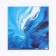 Scrapbooking paper "Blue paint", 30.5 x 32 cm, 180 g/m²