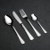 Set of Garde Garde cutlery (Nytva) Mondial, 48 items, 2.5 mm thick, decorative gearbox mix