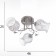 Causte "Dix" 3x40W E27 Chrome Model: 2612366