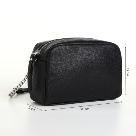 Women's bag with lightning, black color-2