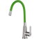 Fashun A54301-6 kitchen mixer, single-leaf, flexible surge, stainless steel, satin, green 968680