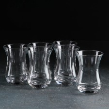 Set of glass glasses Keyif, 140 ml, 6 pcs