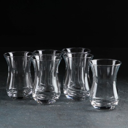 Set of glass glasses Keyif, 140 ml, 6 pcs