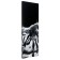 Carty clock is wall-mounted, modular "white tiger", silent, 80 x 140 cm