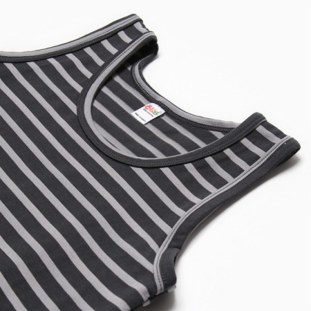 Kit (T-shirt, boxers) for a boy, gray color, height 122-128 cm-1