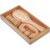 Gift Set Bradex KZ 0955: comb, massage, brush with bristle boar