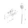 MILARDO DUPLEX DUPSB02M02 bath mixer, two -welfare, swiveling 173 mm, chrome 50494