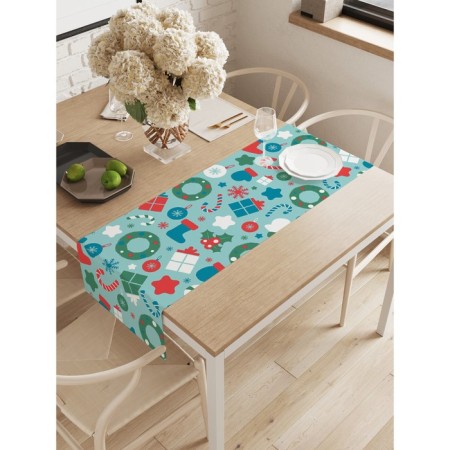 The path on the table "Gifts for the New Year", Oxford, size 40x145 cm