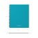 Notebook A5, 80 sheets in the cage on the crest Erichkrause "Glance Vivid", plastic cover, offset block, whiteness 100%, mix