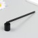 Tool for extinguishing candles (gacier) stainless steel black 17x2.2x4 cm