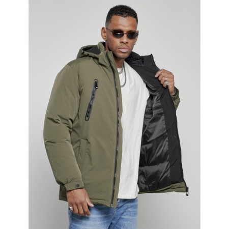 Sports male winter, size 56, khaki color-14