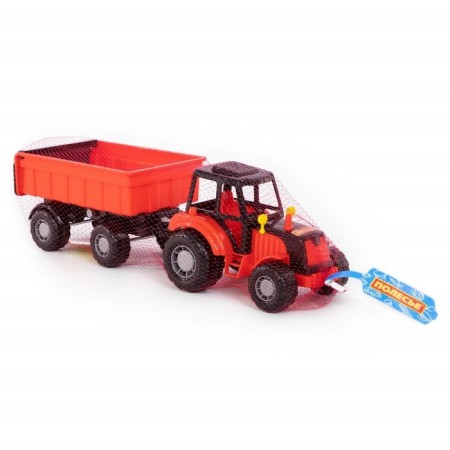 Tractor "Master", with trailer No. 1, Mix color-6