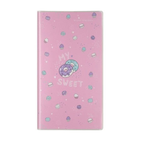 Notebook A6, 64 sheets in the City Journal line, integral cover, mix-5