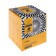 Garden lamp on the solar battery "Middle Shar", 15 × 38 × 15 cm, 4 LED, glow warm white