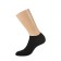 Women's socks Super-buttered GLD Piccolino, size 35-38, Nero color