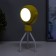 Octopus table lamp LED 2W USB AKB yellow 6x6x20.5 cm Risalux