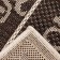 Carpet Tsinovka rectangular 80x50 cm, sz2870/a1/11, jute pp100%
