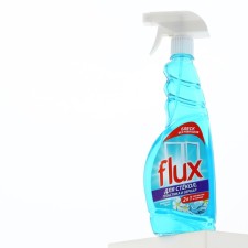 A means for washing glasses and mirrors, 500 ml, the aroma of sea freshness, Flux