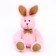 Soft toy "Rabbit", fluffy, Mix colors