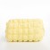 Lightning cosmetic bag, yellow color