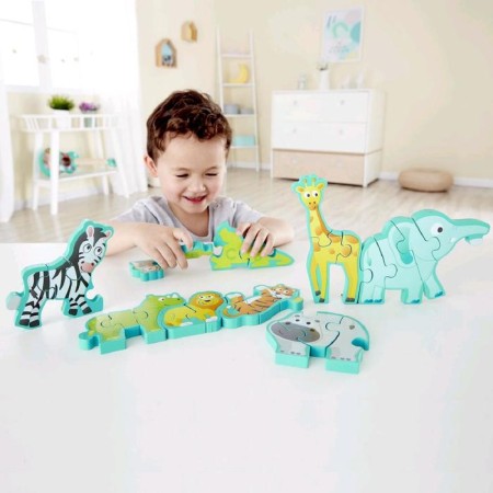 Puzzle alphabet "Animal Parade"-1