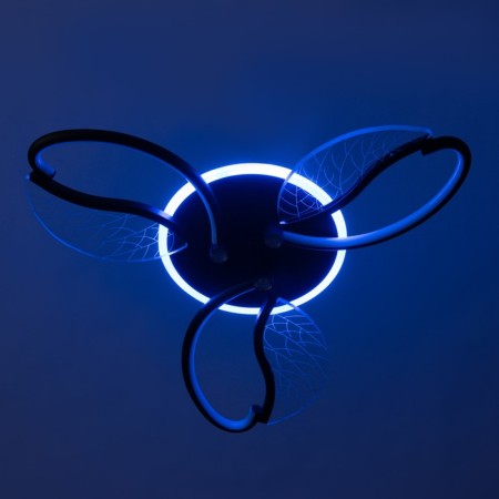 Astrid chandelier 3XLED 66W 3000-6000K RGB black 60x60x8cm-3