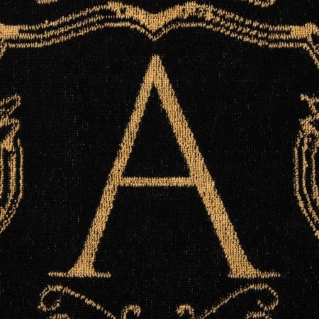 The towel Named Tensor Ethel "Artem" is black, 50x90cm, 100% cotton, 420g/m2-2
