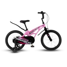 Велосипед 18'' Maxiscoo Cosmic Стандарт, цвет розовый матовый
