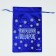 Boach Gift brocade "New Year's gift", blue, 16 x 24 cm, new year