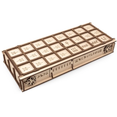 Board game, wooden designer 3D Ewa Gameset Ur and Senet-8