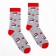 Male socks, color light gray melange, size 25-27