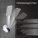 Bowle holder Zein Z83, adjustable, hidden installation, plastic, chrome