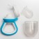 Nibbler for feeding with silicone mesh "horseshoe", color mix