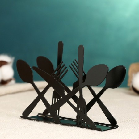 Napkin "Devices" 13.5x3.5cm, black-2