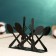 Napkin "Devices" 13.5x3.5cm, black