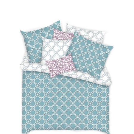 Bed linen duet Peta, size 200x215 cm, 145x210 cm - 2 pcs, 50x70 cm - 2 pcs-1