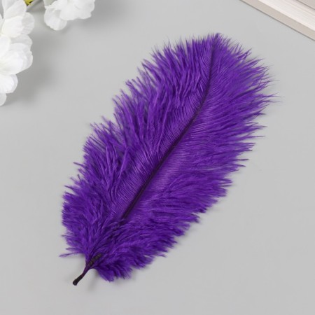 Decorative ostriches "Violet" h = 15-20 cm-1