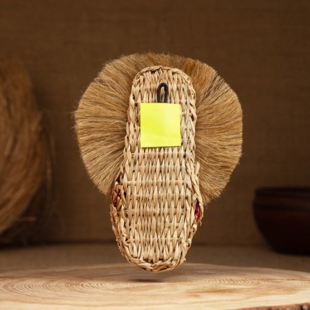 Ringing house on the bast shoes "Beloved Mom", 13 cm, Lenon, mix-2