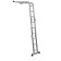 Transformer staircase "Sibin" LT-43 38851, aluminum 4x3 steps