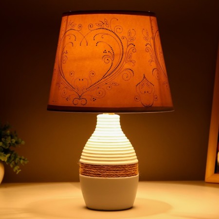 Camilla table lamp E14 15W white 20x20x30 cm Risalux-2