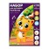 A4 children's creativity set, 8 sheets Cardboard Colored Mesarized + 8 sheets paper color two -way